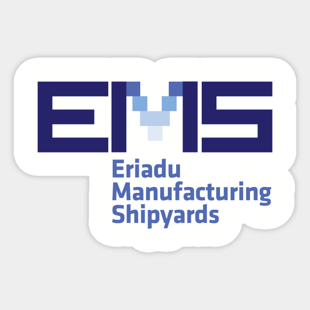 Eriadu Shipyards Sticker by MindsparkCreative